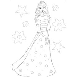 Раскраска: принцесса (Персонажи) #85387 - Бесплатные раскраски для печати