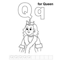 Раскраска: королева (Персонажи) #106215 - Бесплатные раскраски для печати