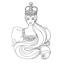 Раскраска: королева (Персонажи) #106282 - Бесплатные раскраски для печати