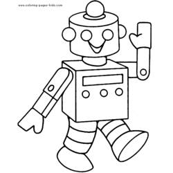 Раскраска: робот (Персонажи) #106564 - Бесплатные раскраски для печати