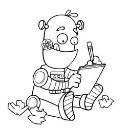 Раскраска: робот (Персонажи) #106725 - Бесплатные раскраски для печати