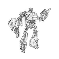 Раскраска: робот (Персонажи) #106742 - Бесплатные раскраски для печати