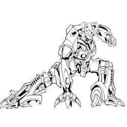 Раскраска: робот (Персонажи) #106748 - Бесплатные раскраски для печати