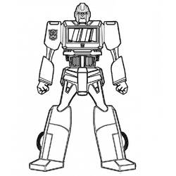 Раскраска: робот (Персонажи) #106758 - Бесплатные раскраски для печати