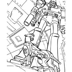 Раскраска: робот (Персонажи) #106769 - Бесплатные раскраски для печати