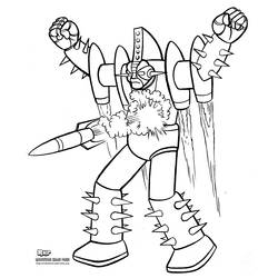 Раскраска: робот (Персонажи) #106797 - Бесплатные раскраски для печати