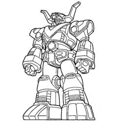Раскраска: робот (Персонажи) #106846 - Бесплатные раскраски для печати