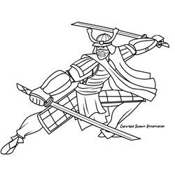 Раскраска: самурай (Персонажи) #107280 - Бесплатные раскраски для печати
