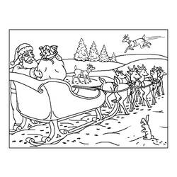 Раскраска: Дед мороз (Персонажи) #104656 - Бесплатные раскраски для печати