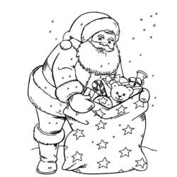 Раскраска: Дед мороз (Персонажи) #104665 - Бесплатные раскраски для печати
