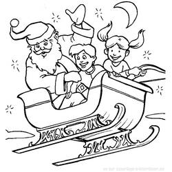 Раскраска: Дед мороз (Персонажи) #104745 - Бесплатные раскраски для печати
