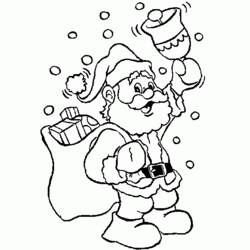 Раскраска: Дед мороз (Персонажи) #104804 - Бесплатные раскраски для печати