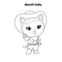 Раскраска: шериф (Персонажи) #107454 - Бесплатные раскраски для печати