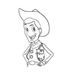Раскраска: шериф (Персонажи) #107457 - Бесплатные раскраски для печати