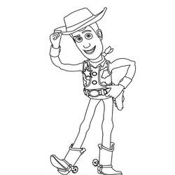 Раскраска: шериф (Персонажи) #107470 - Бесплатные раскраски для печати