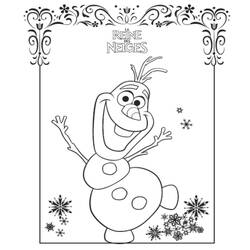 Раскраска: снеговик (Персонажи) #89438 - Бесплатные раскраски для печати