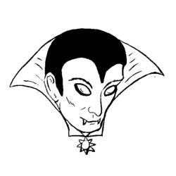 Раскраска: вампир (Персонажи) #85890 - Бесплатные раскраски для печати