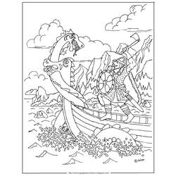 Раскраска: викинг (Персонажи) #149426 - Бесплатные раскраски для печати