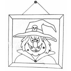 Раскраска: ведьма (Персонажи) #108386 - Бесплатные раскраски для печати