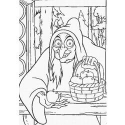 Раскраска: ведьма (Персонажи) #108432 - Бесплатные раскраски для печати