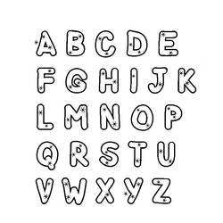 Раскраска: алфавит (образования) #124582 - Бесплатные раскраски для печати