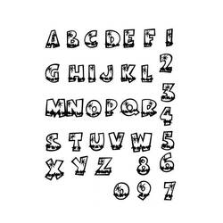 Раскраска: алфавит (образования) #124666 - Бесплатные раскраски для печати