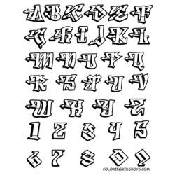 Раскраска: алфавит (образования) #124790 - Бесплатные раскраски для печати