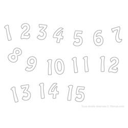 Раскраска: чисел (образования) #125112 - Бесплатные раскраски для печати