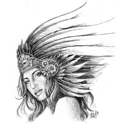 Раскраски: Ацтекская мифология - Бесплатные раскраски для печати