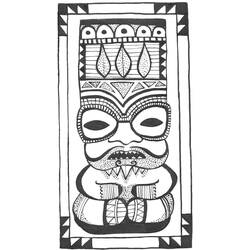 Раскраска: Ацтекская мифология (Боги и богини) #111718 - Бесплатные раскраски для печати