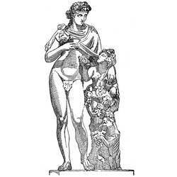Раскраска: Греческая мифология (Боги и богини) #109645 - Бесплатные раскраски для печати