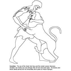 Раскраска: Греческая мифология (Боги и богини) #109662 - Бесплатные раскраски для печати