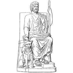 Раскраска: Греческая мифология (Боги и богини) #109763 - Бесплатные раскраски для печати