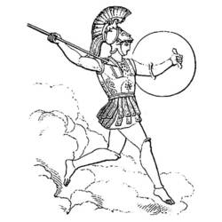 Раскраска: Греческая мифология (Боги и богини) #109836 - Бесплатные раскраски для печати