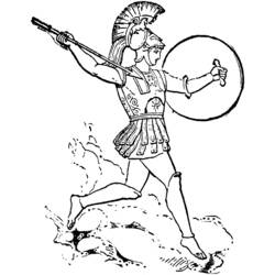 Раскраска: Греческая мифология (Боги и богини) #109849 - Бесплатные раскраски для печати