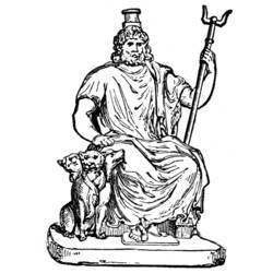 Раскраска: Греческая мифология (Боги и богини) #109899 - Бесплатные раскраски для печати