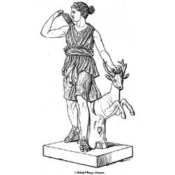 Раскраска: Греческая мифология (Боги и богини) #109930 - Бесплатные раскраски для печати