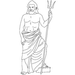 Раскраска: Греческая мифология (Боги и богини) #109934 - Бесплатные раскраски для печати