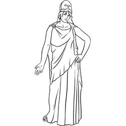 Раскраска: Греческая мифология (Боги и богини) #109964 - Бесплатные раскраски для печати