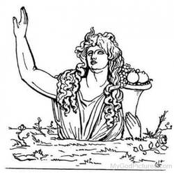 Раскраска: Греческая мифология (Боги и богини) #109974 - Бесплатные раскраски для печати
