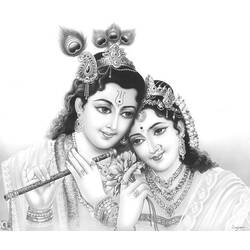 Раскраска: Индуистская мифология (Боги и богини) #109250 - Бесплатные раскраски для печати