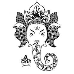 Раскраска: Индуистская мифология (Боги и богини) #109358 - Бесплатные раскраски для печати