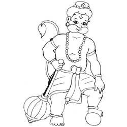 Раскраска: Индуистская мифология (Боги и богини) #109361 - Бесплатные раскраски для печати