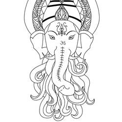 Раскраска: Индуистская мифология (Боги и богини) #109368 - Бесплатные раскраски для печати