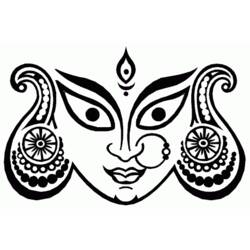 Раскраска: Индуистская мифология (Боги и богини) #109447 - Бесплатные раскраски для печати