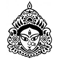 Раскраска: Индуистская мифология (Боги и богини) #109457 - Бесплатные раскраски для печати