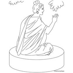 Раскраска: Мифология индуизма: Будда (Боги и богини) #89511 - Бесплатные раскраски для печати