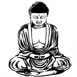 Раскраска: Мифология индуизма: Будда (Боги и богини) #89625 - Бесплатные раскраски для печати
