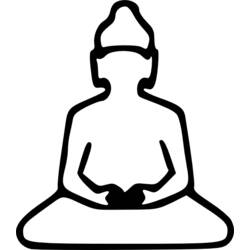 Раскраска: Мифология индуизма: Будда (Боги и богини) #89748 - Бесплатные раскраски для печати