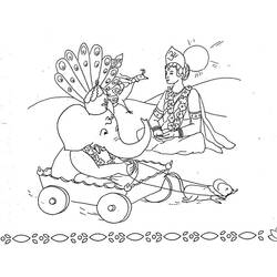 Раскраска: Индуистская мифология: Ганеш (Боги и богини) #96932 - Бесплатные раскраски для печати